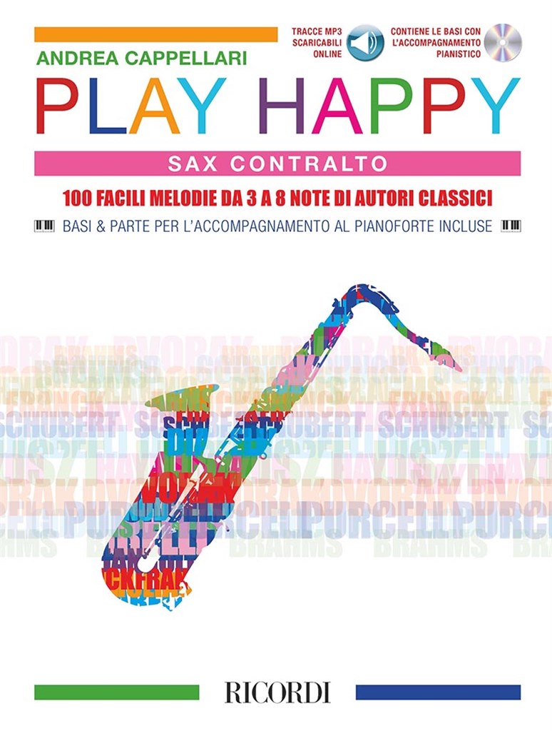 Play Happy (Sax Contralto) - edizione con CD e MP3